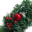Faux Lighted Plastic 30cm Wreath