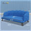 Grand canapé pour chien en velours avec coussin en mousse Pawhut-116119359