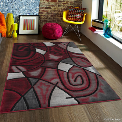 Ruthville Abstract Indoor Rug