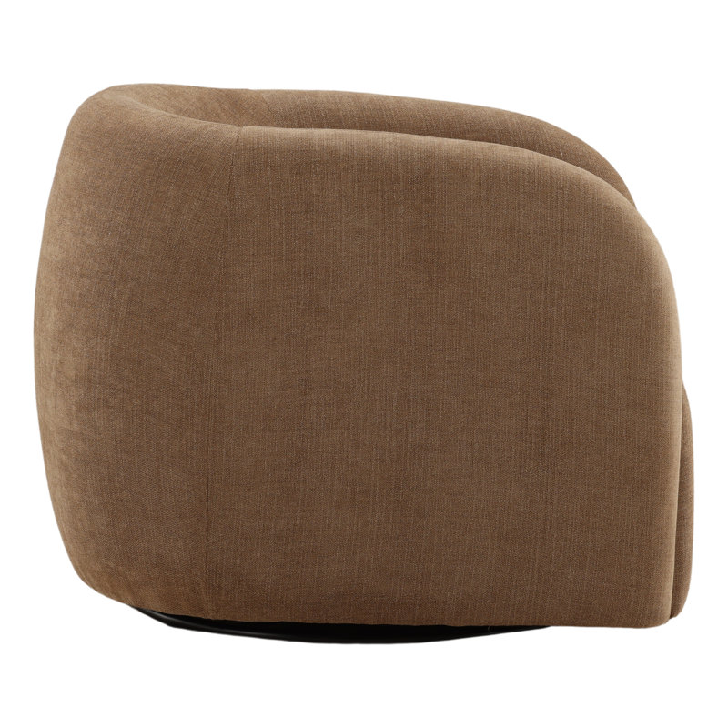 Neva Upholstered Occasional Chair, Cream, Brown