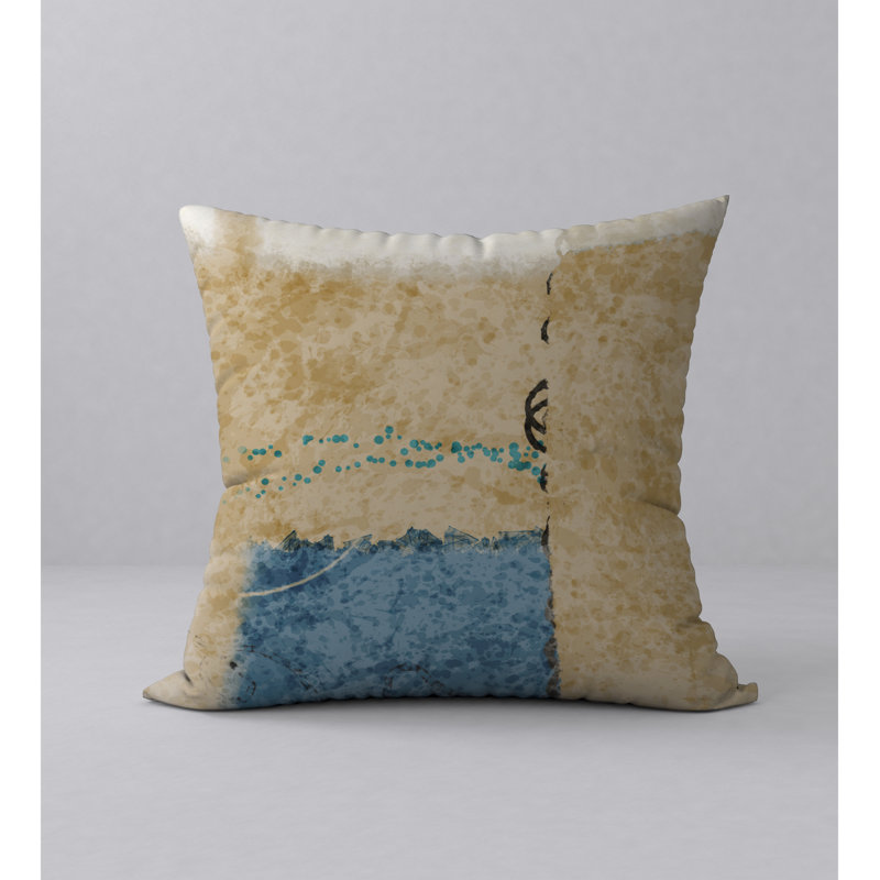 Reversible Throw Pillow, 18" x 18"