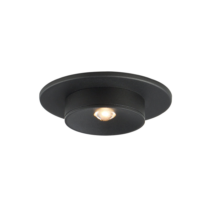 Caldera-Semi-Flush Mount, Black