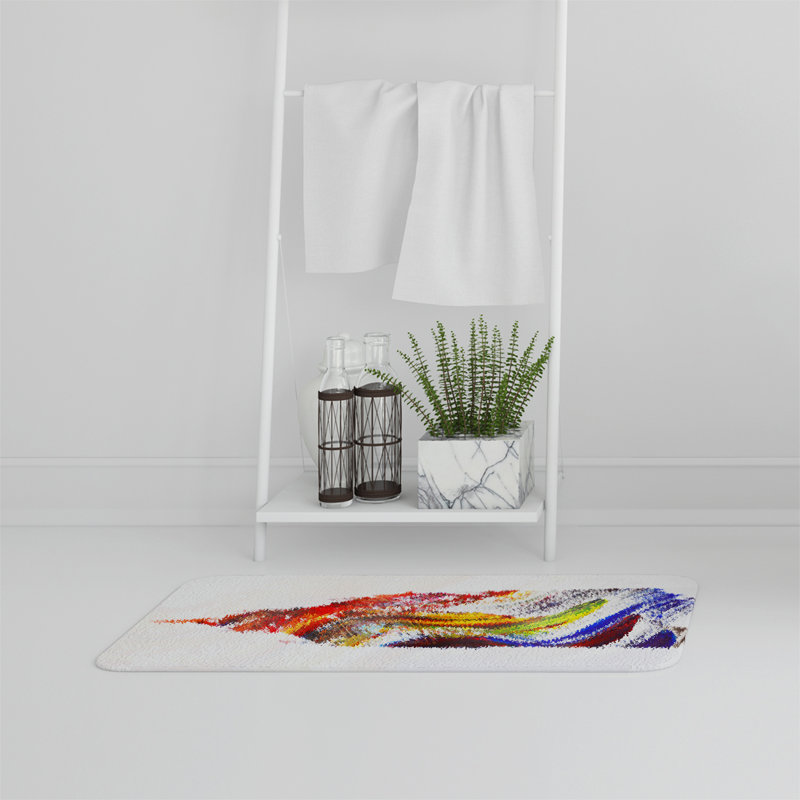 Ekawade Memory Foam Non-Slip Bath Mat