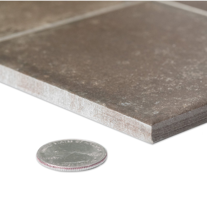 Carreau de porcelaine pour plancher et mur 8-3 / 4 po x 8-3 / 4 po Kings Storia
