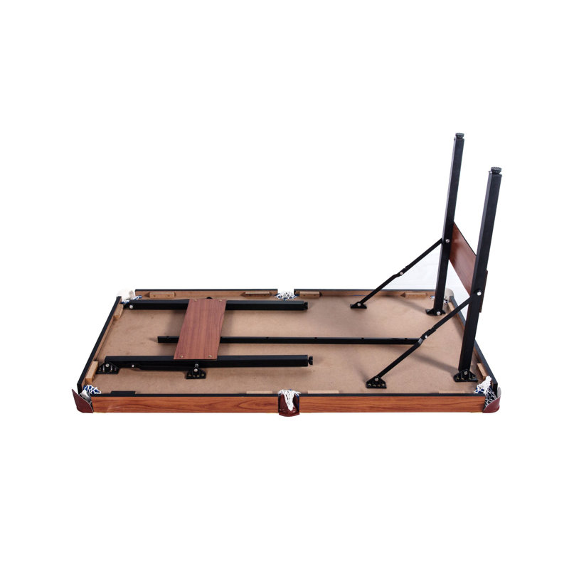 RACK Crucis Folding Billiard/Pool Table, Blue