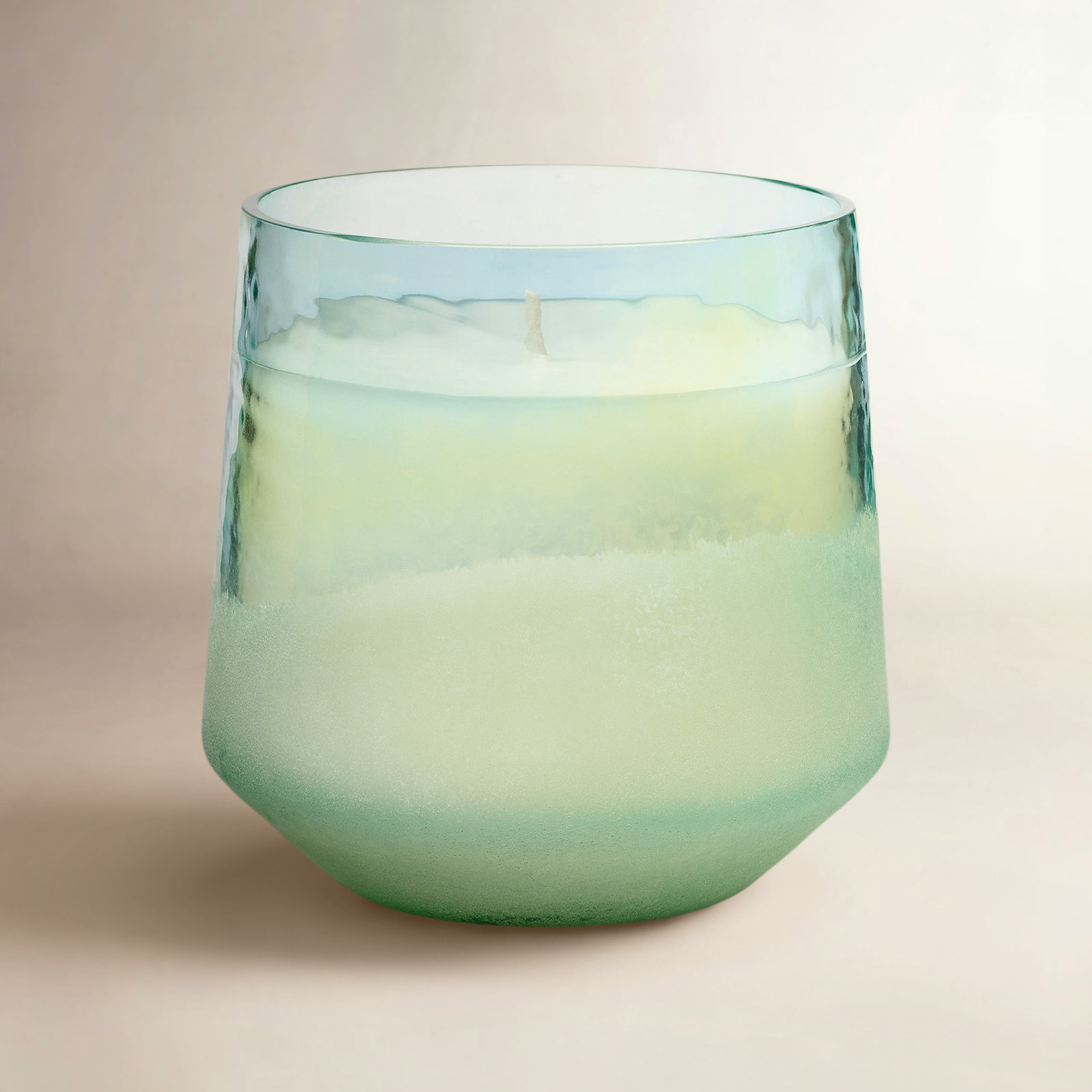 Imane Fresh Sea Salt Scented Jar Candle, Baltic Glass