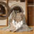 Machine Washable Oryn Desert Tortoise Global Inspired Block Print Rug in Beige – Beige Binding-198602939