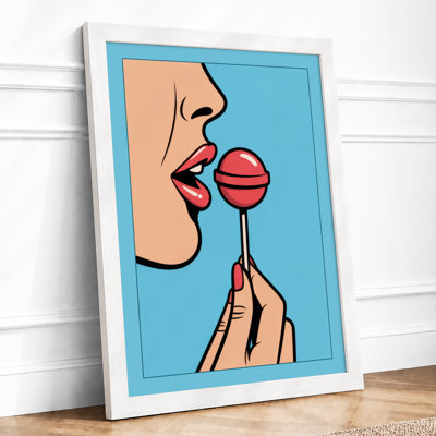 Sweet Temptation Modern - Framed Print