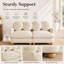 Canapé en chenille Veloria Comfy-94530413