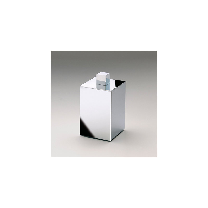 Box Bathroom Storage Container, Chrome