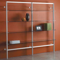 Envision Etagere Bookcase, Natural Maple Laminate