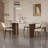 Simple Rectangular Rock Slab Dining Table Sets-109875877