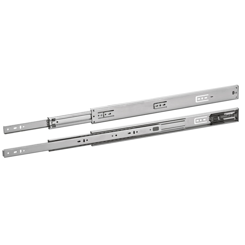 Full Extension Side Mount Metal Drawer Slide, 22"