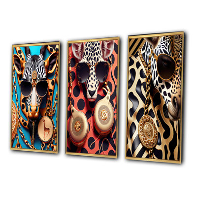 " Celebrity Fashion Girafe " 3 - Pieces