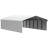 Steel Carport With 2 Side Wall Kits, 20X29X7-100015501