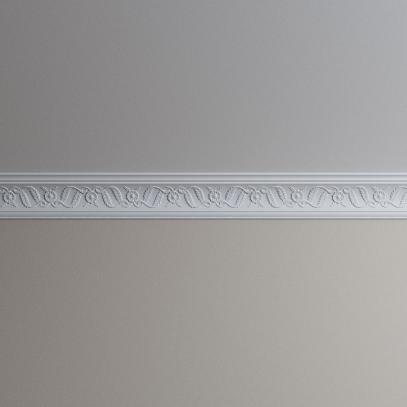 McKinney 96" Gray Polyurethane Crown Moulding