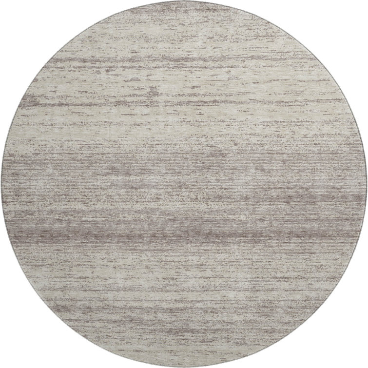 Premium Machine Washable Prisco Taupe Rug