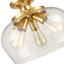 Plafonnier semi-encastré 3 lumières Bozzuto-409604300