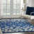 Navy Blue/Ivory White