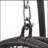 Outdoor Hanging Chair With Durable Frame And Comfortable Cushion For Relaxation-2043864657
