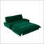 Grand canapé-lit escamotable de 73,2 pouces, canapé-lit convertible 3-en-1, causeuse multifonctionnelle en velours pour la vie moderne-955138076