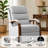 Dual Motor Recliner Chair, Adjustable Recliner with Lumbar Support and Padded Seat Backrest-1338344698