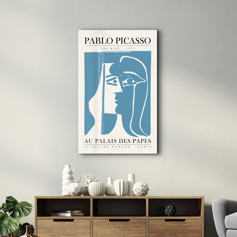 Élégante peinture murale en verre trempé de 13,8 po x 21,7 po | 100% verre trempé, épaisseur: 0,16 pouce | Imprimé UV pour des couleurs éclatantes | Parfait pour la décoration intérieure, le salon et les espaces de bureau