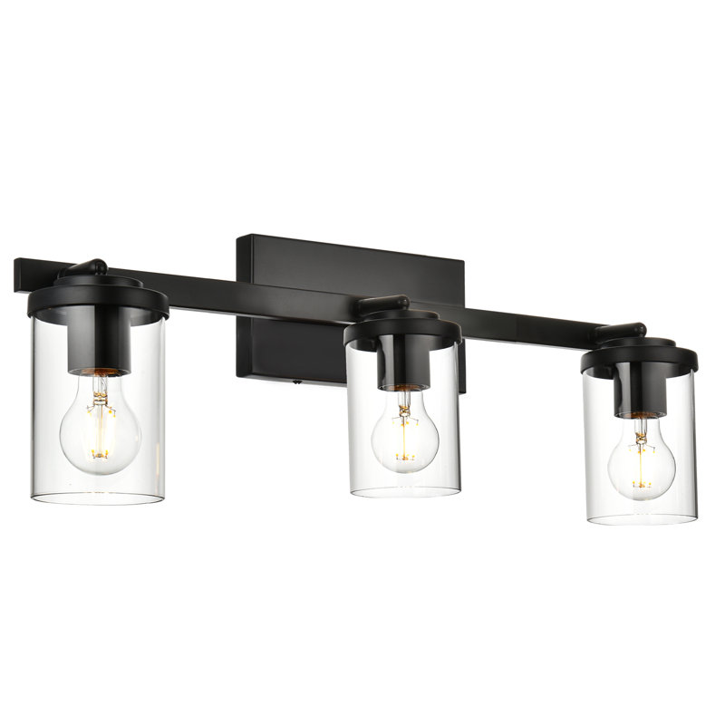 Routt 3 - Light Dimmable Vanity Light, Black