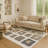 Premium Machine Washable Ariel Geometric Rug-94797985