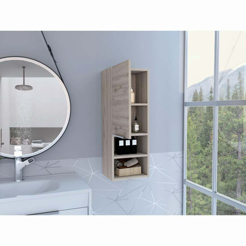 Armoire d'appoint Dequindre, Gris