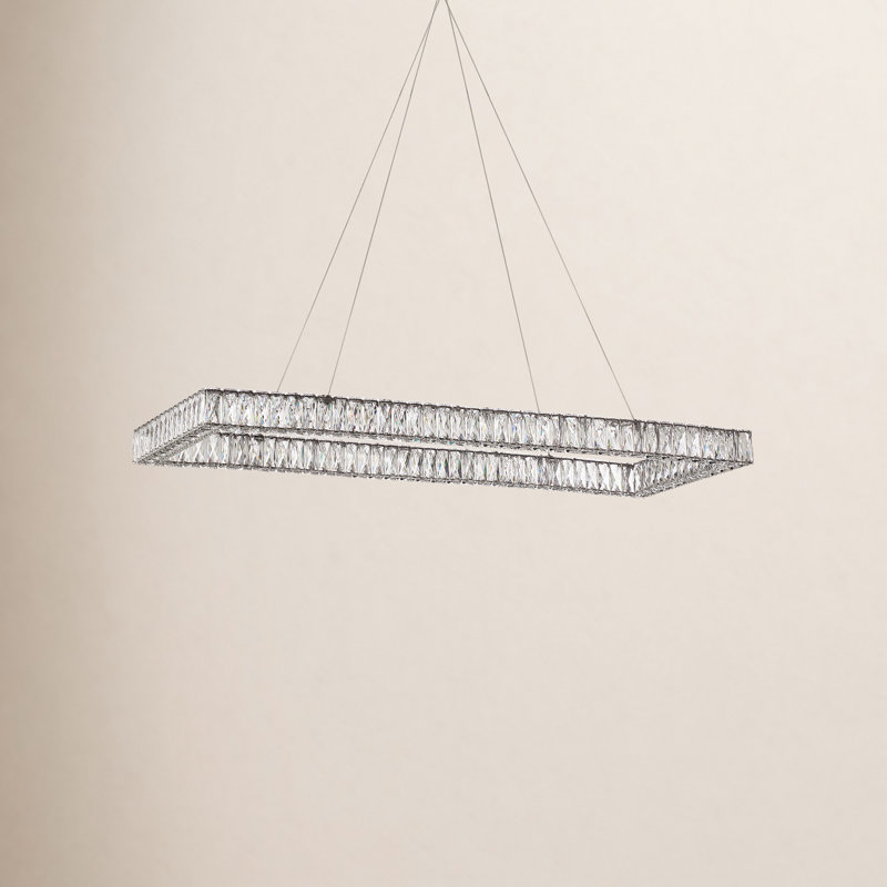 Adela Dimmable Square / Rectangle Chandelier