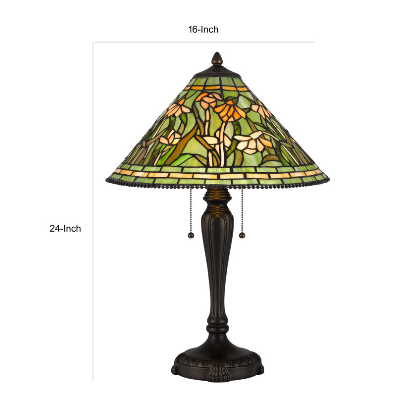 Lampe de table en résine