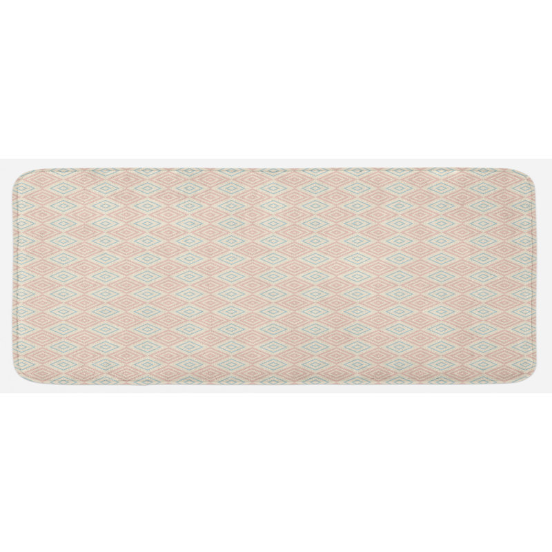 Tapis de cuisine shabby flore