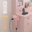 Durnan Vanity & Stool ,LED Lights And Power Outlet, Bedroom Makeup Vanity Table With 2 Glass Storage Cabinet And 7 Drawers-1264820924