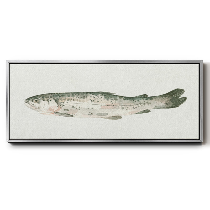Fresh Catch II- Framed Canvas, 20" H x 50" W