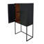 Armoire 31,5 x 16,5 x 60 po, noir