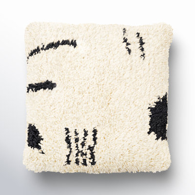 Umar Geometric Wool Blend Throw Pillow