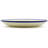 Blue Bell Wreath Polish Pottery 8" Plate