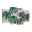 «Monstera Leaves», reproduction sur toile-114088876