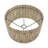 7.1" H Drum Lamp Shade in Beige/Brown