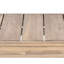 Table d'appoint rustique en bois de l 20,28 po x P 16,18 po pour rehausser l'espace du patio