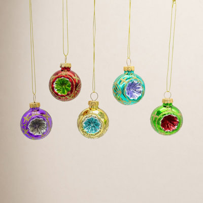 2" Glass Bauble