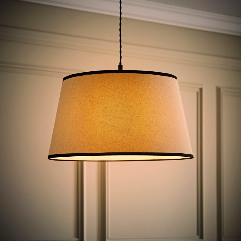 Syaira Cotton Cone Lamp Shade ( Slip-On ), 26cm H x 46cm W x 46cm D