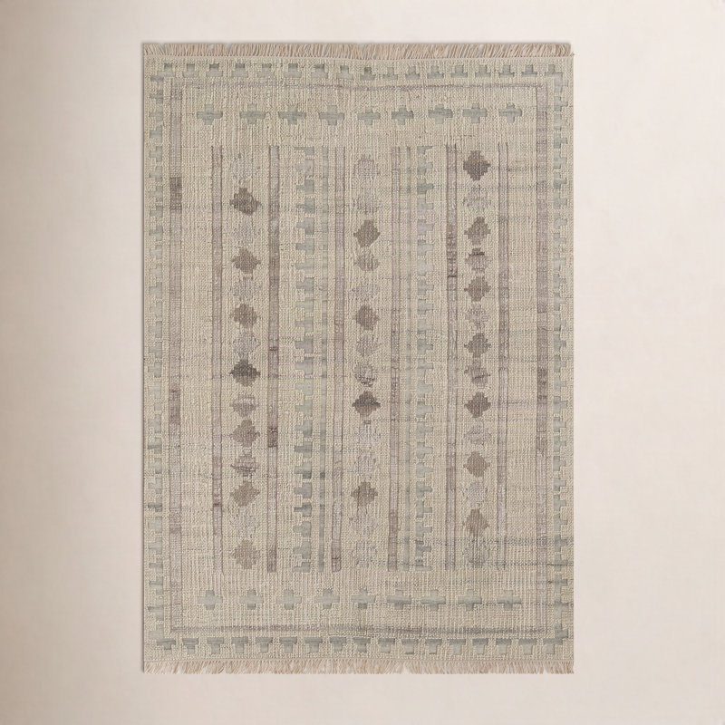 Momeni Bristol Hand Woven Wool And Cotton Ivory Area Rug 2' X 3'_2, Rectangle 9' x 12'