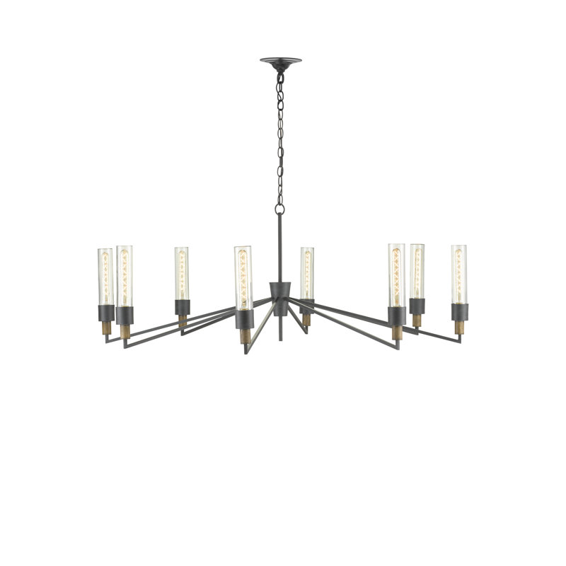 Lustre classique / traditionnel à 8 lumières Delgado Statemen