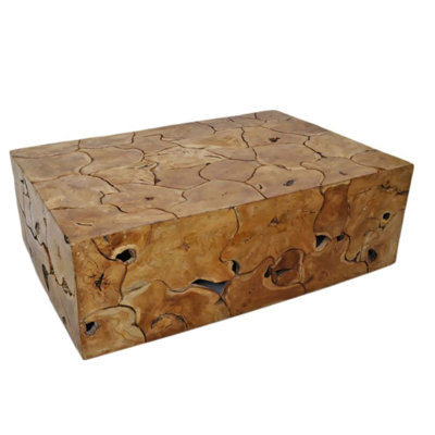 Everlyrose Rectangular Teak Outdoor Coffee Table