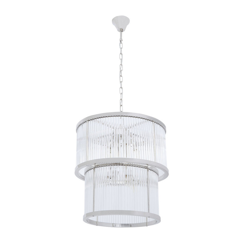 Conerly 9 - Light Drum Chandelier, Nickel