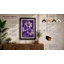 Purple Daisies in Focus Botanical - Framed Print-701709397-701709398