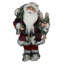 Figurine de père Noël 16 po avec raquettes et skis