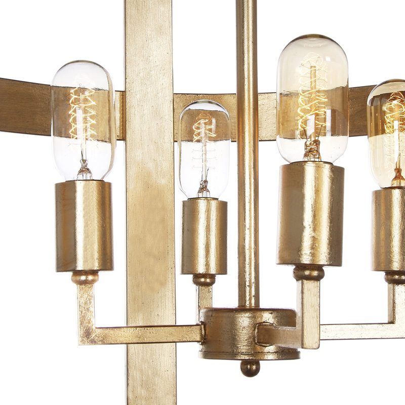 Manhattan 4 - Light Lantern Square / Rectangle Pendant, 24" H x 24" W x 24" D